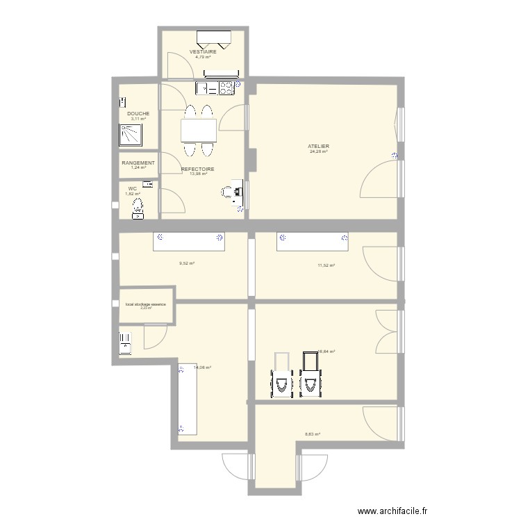 Villefranche 2. Plan de 0 pièce et 0 m2