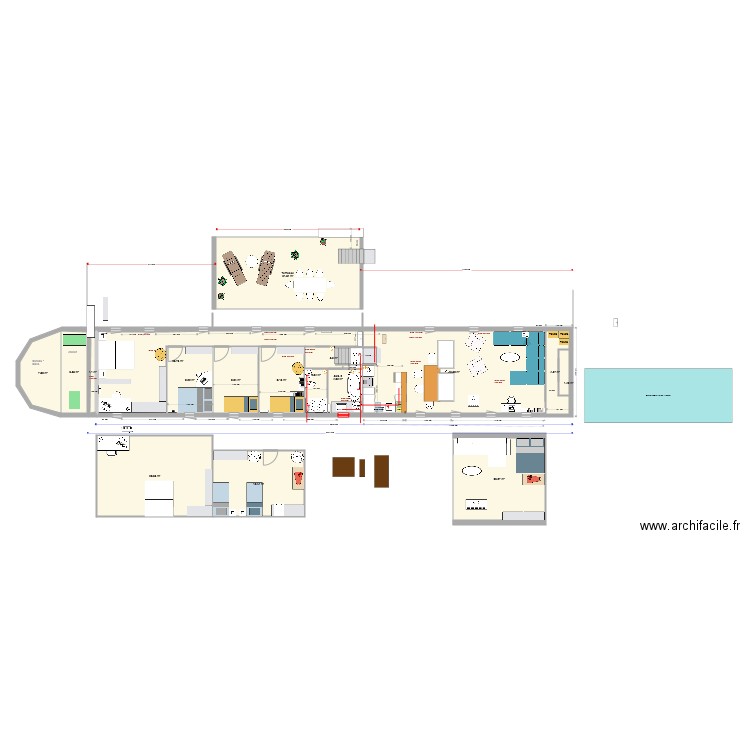 CALE PENICHE version exportation. Plan de 0 pièce et 0 m2