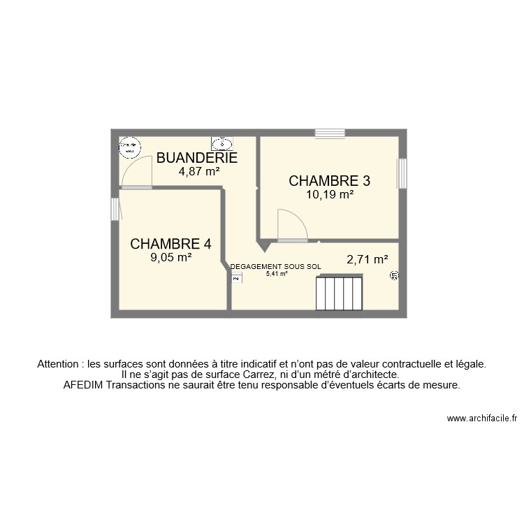 BI 7814 SOUS SOL . Plan de 0 pièce et 0 m2