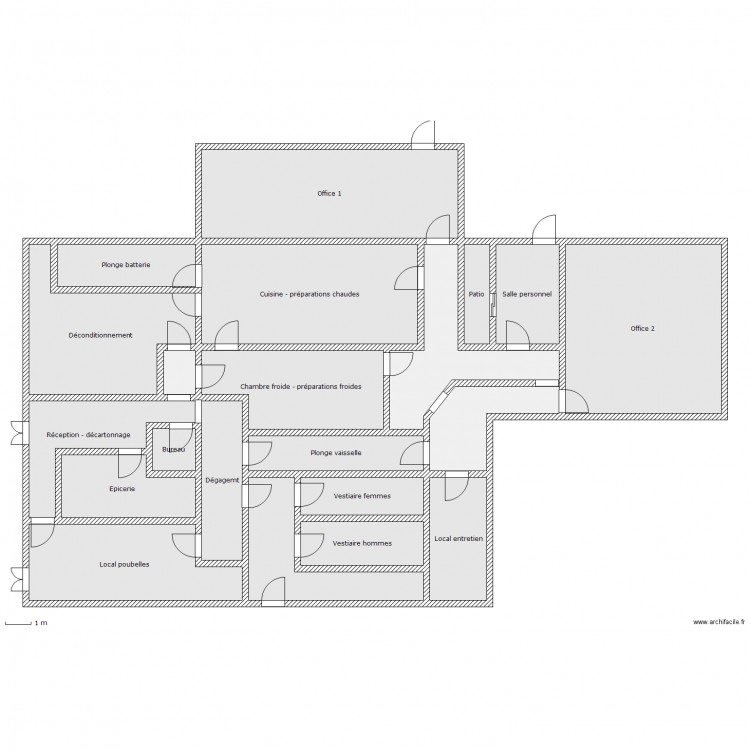 Cuisine Les Camélias - Cabestany. Plan de 0 pièce et 0 m2