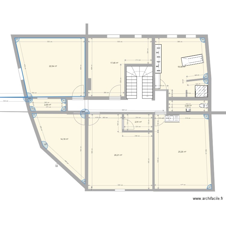 fred2. Plan de 0 pièce et 0 m2