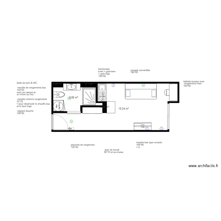 version 2 le millenium. Plan de 0 pièce et 0 m2