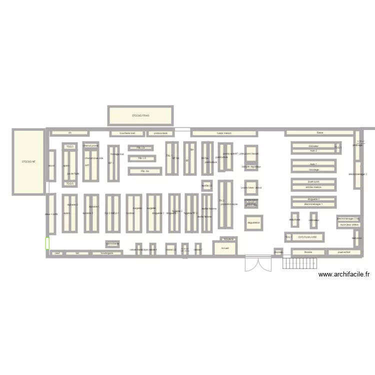 MAGASIN. Plan de MAGASIN. Plan de