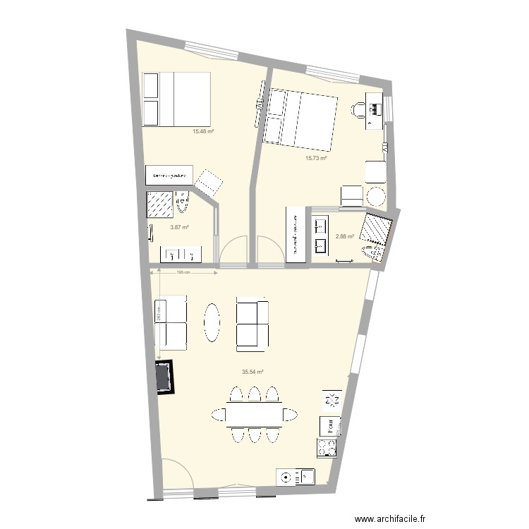 Saint Paul 11. Plan de 0 pièce et 0 m2