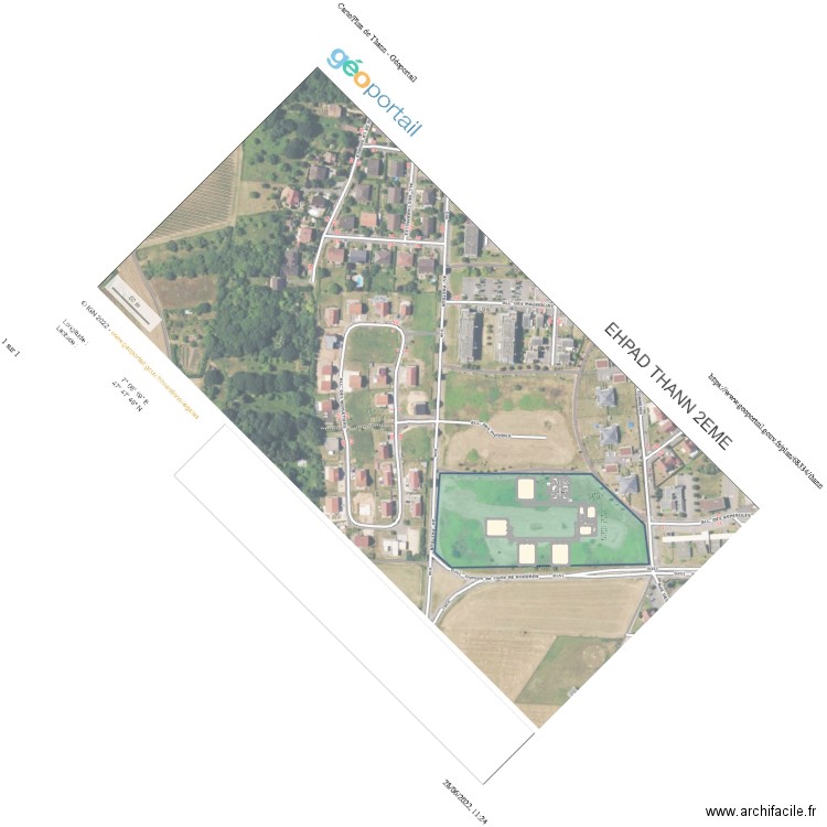 plan général projet immo cafdes-2 011022 avec fond1. Plan de 40 pièces et 2484 m2