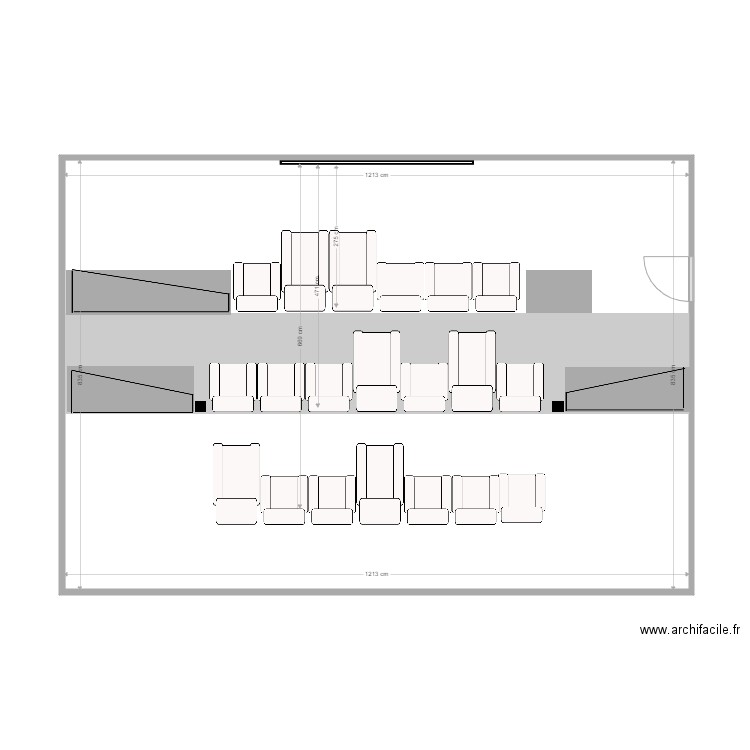 Cinema Mons Terry Smith. Plan de 0 pièce et 0 m2