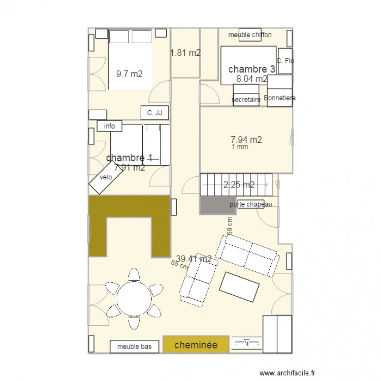 loc 89. Plan de 0 pièce et 0 m2