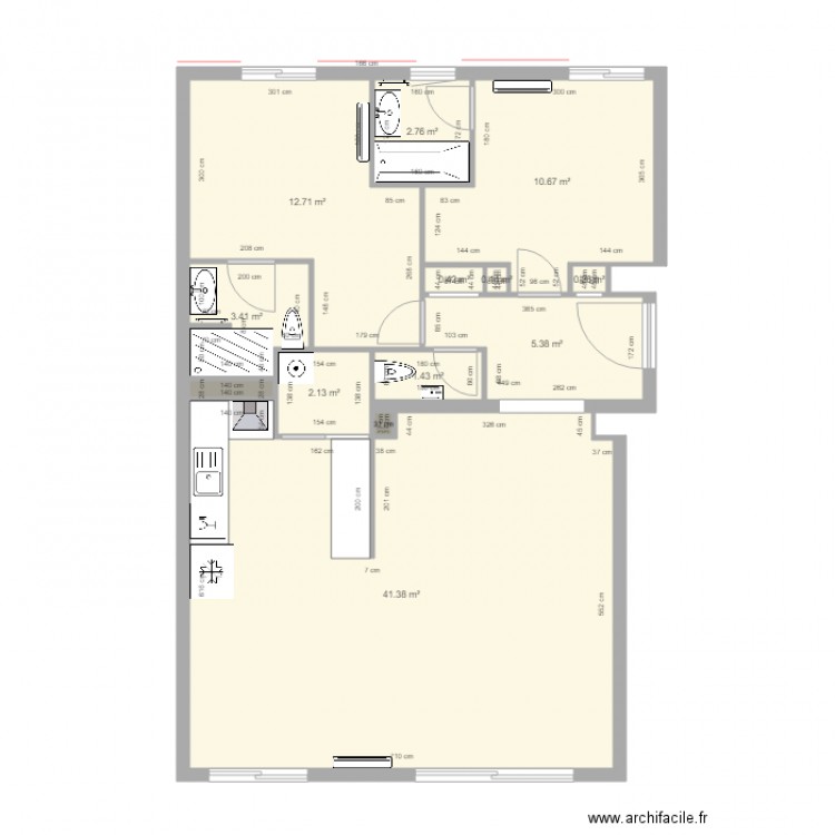 Cheverny Revu 20161112 avec meubles. Plan de 0 pièce et 0 m2