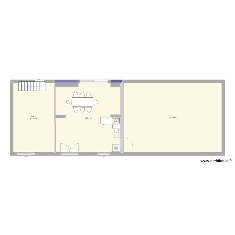 Bureau Moulin V3. Plan de 0 pièce et 0 m2