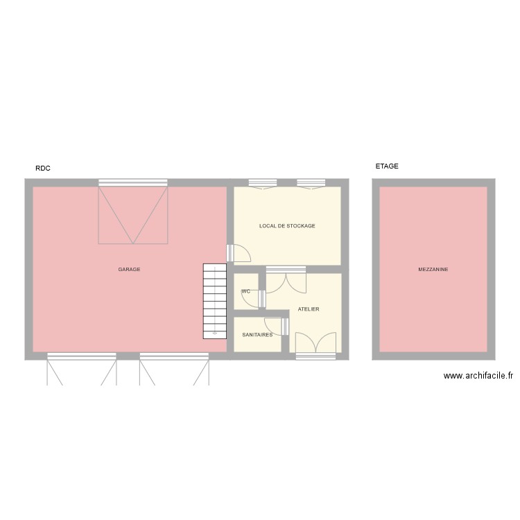 MAIRIE ARNAC LOCAL CANTONIERS. Plan de 0 pièce et 0 m2