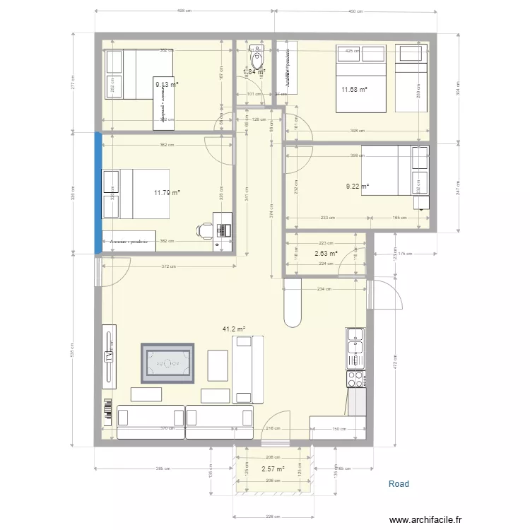 Nyahururu Option 2. Plan de 