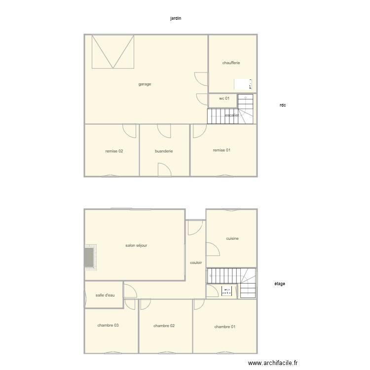 ouvrart 1417 am. Plan de 0 pièce et 0 m2