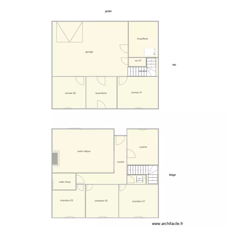 ouvrart 1417 am. Plan de 