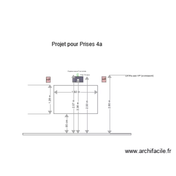 Installation Prise 4a. Plan de 