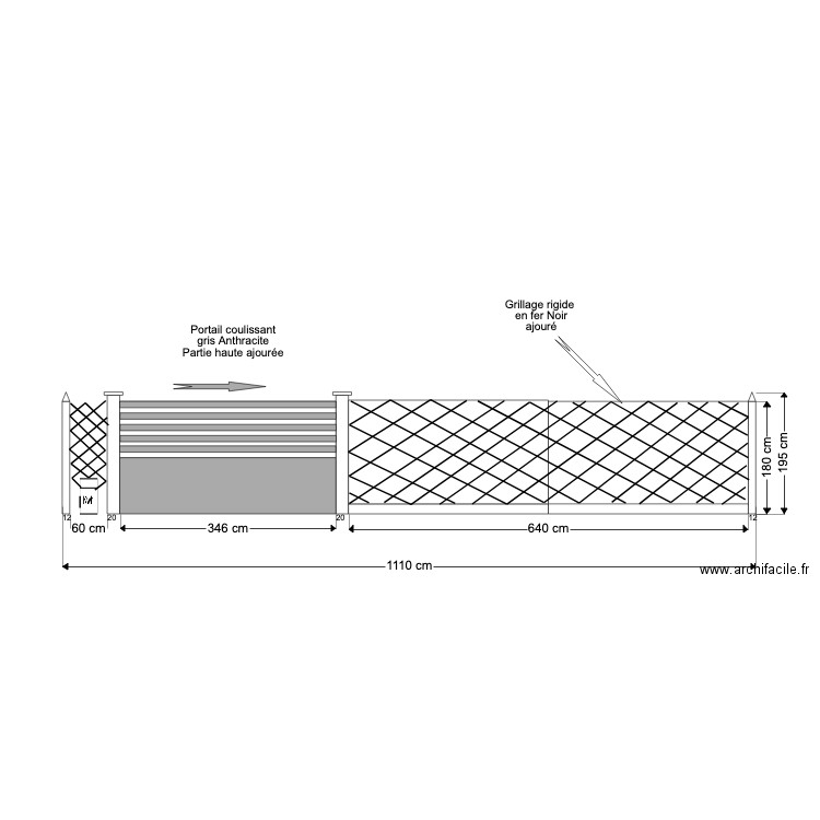 Clôture 11 Jules Ferry 06 12 2021. Plan de 0 pièce et 0 m2