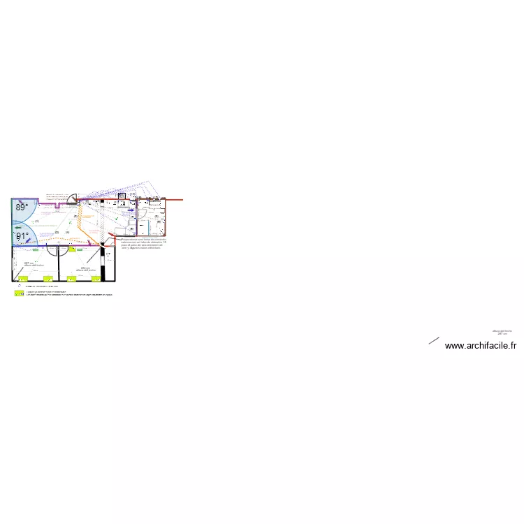 ELECTRICITE. Plan de 