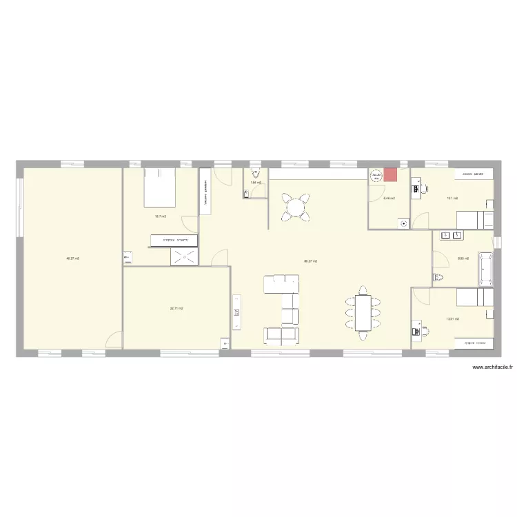 Diane 217 19 V2. Plan de 