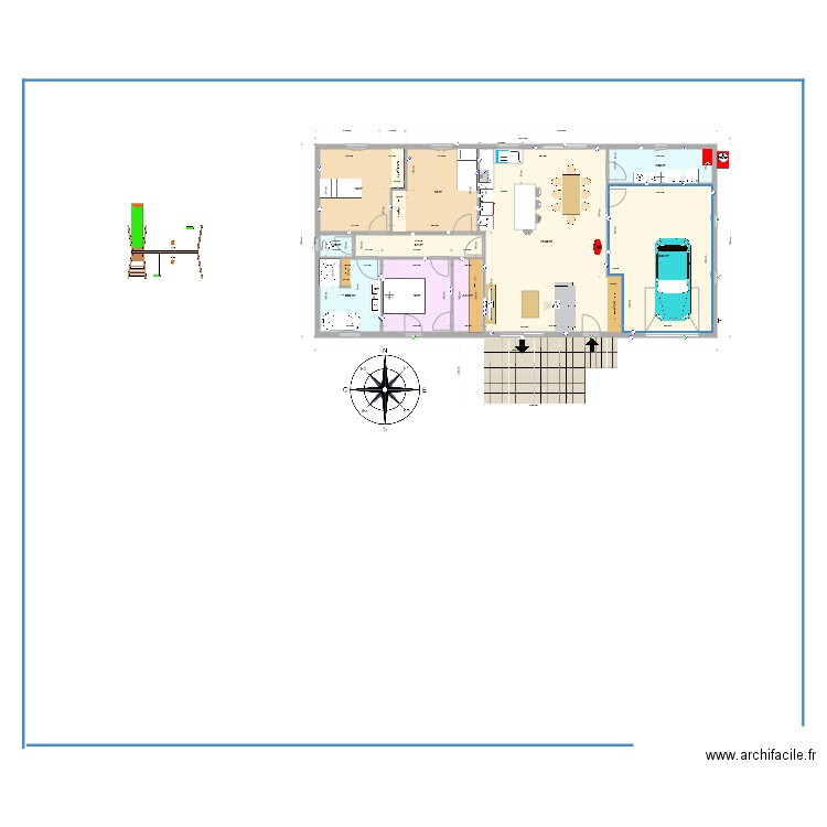 MAISON  FONTAINE FINAL REDUIT. Plan de 0 pièce et 0 m2