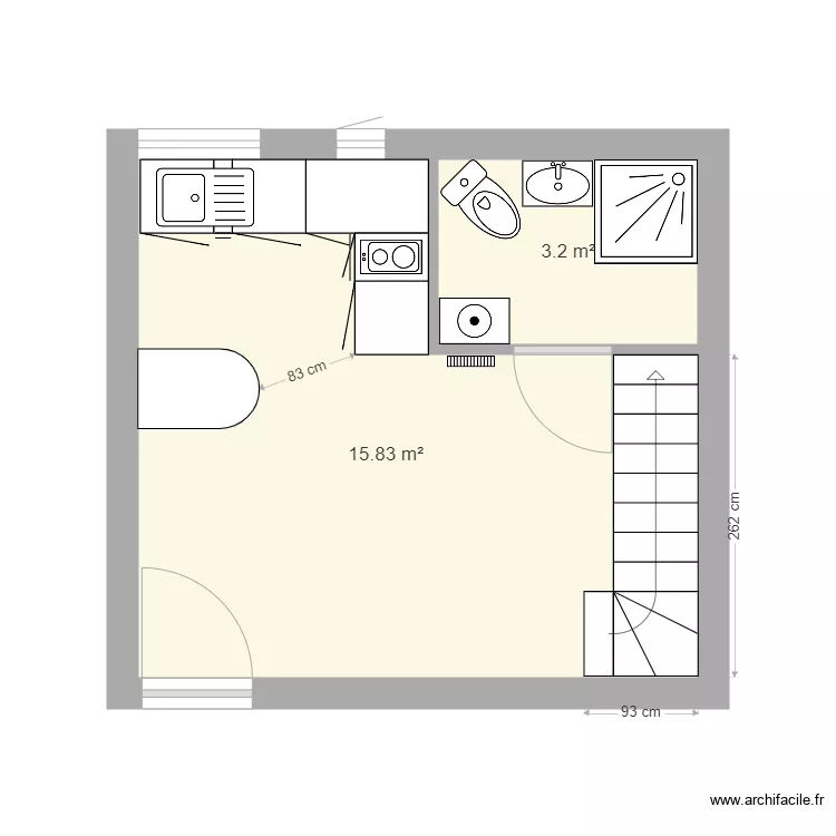 apart. Plan de 