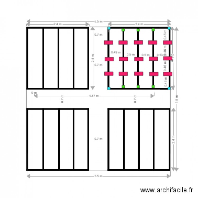 SOCLE PISCINE. Plan de 0 pièce et 0 m2