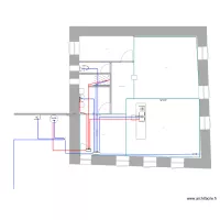 PLAN RDC 2eme VOLET PLOMBERIE