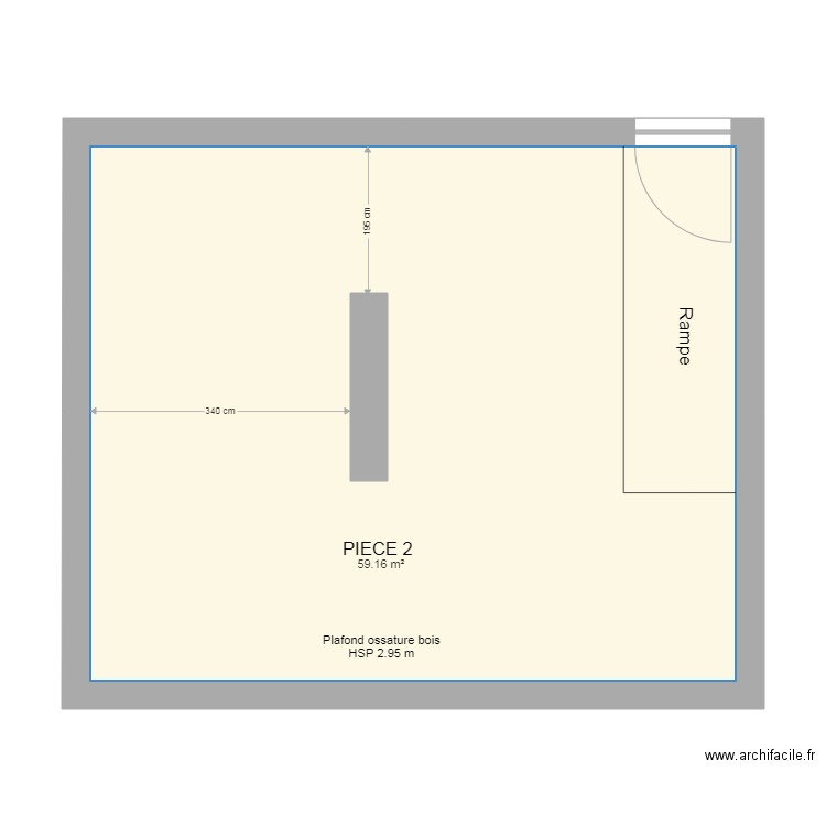 REMAUCOURT Piece 2. Plan de 0 pièce et 0 m2