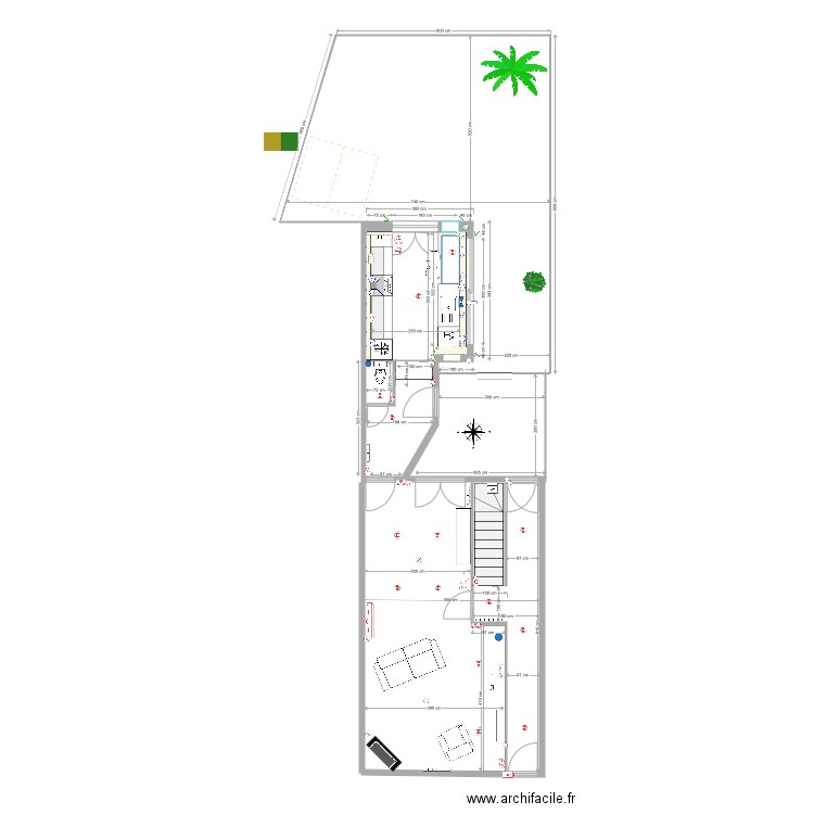 RDC030320. Plan de 0 pièce et 0 m2