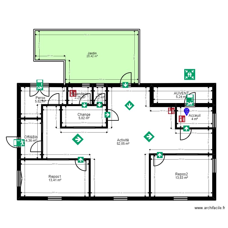 Plan évacuation Solliès-Ville (modif AG). Plan de 11 pièces et 133 m2