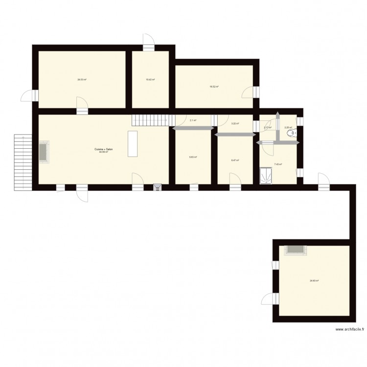 CAS 270117. Plan de 0 pièce et 0 m2