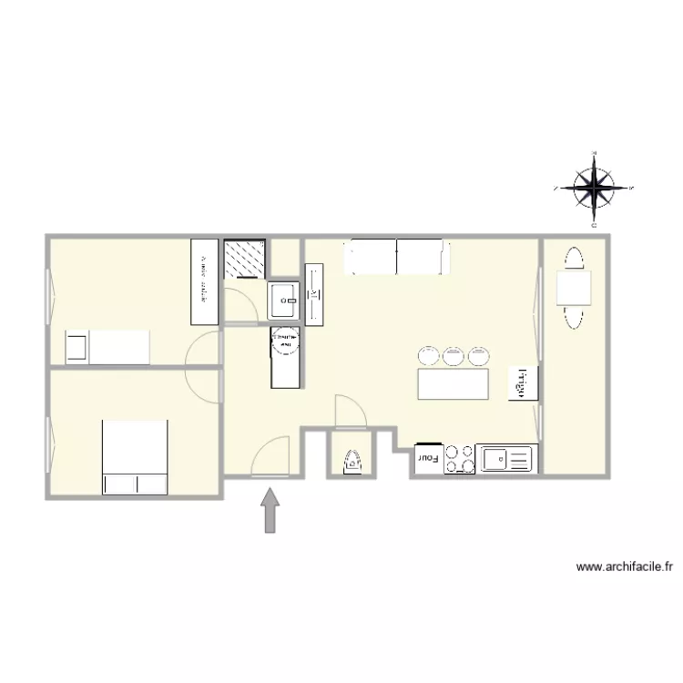 GONZALEZ SAINTE. Plan de 