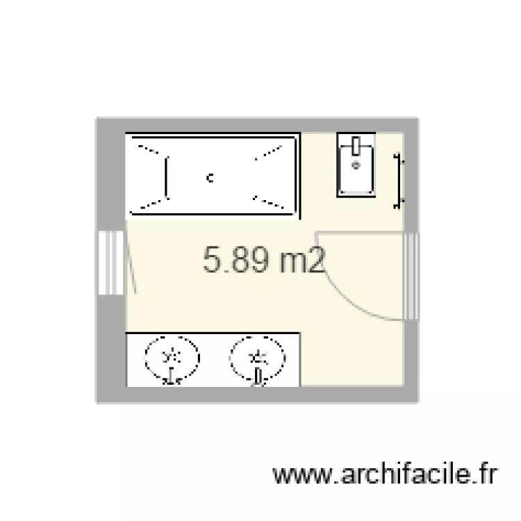 sdb st porchaire. Plan de sdb st porchaire. Plan de