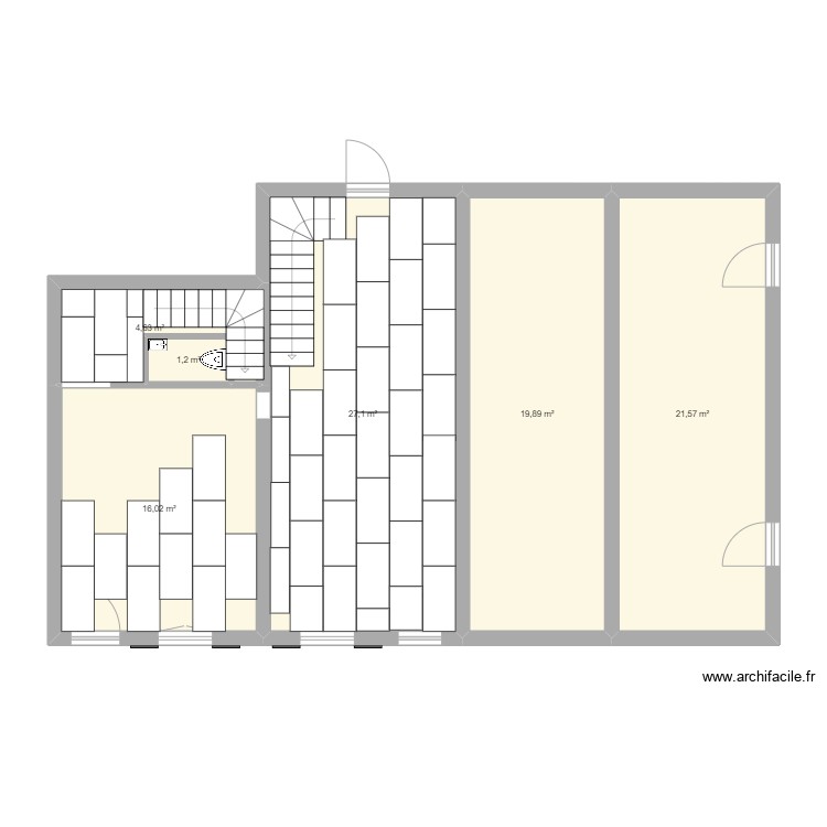 RDC Maison 1. Plan de 0 pièce et 0 m2 RDC Maison 1. Plan de 0 pièce et 0 m2