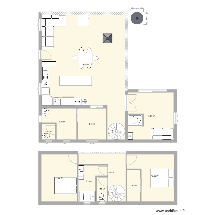 Future Maison. Plan de 0 pièce et 0 m2