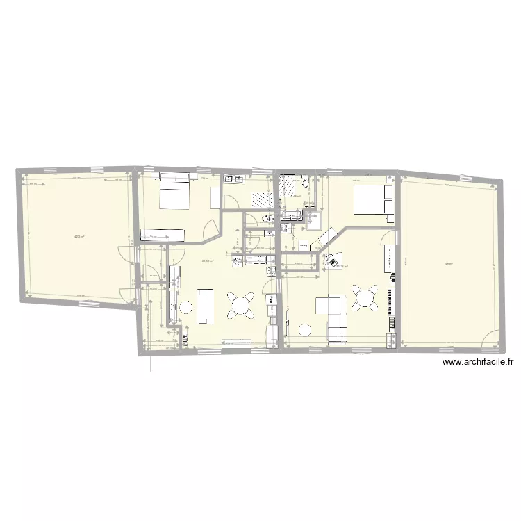 &eacute;curie escalier demi tournant 02 08 2022 b. Plan de 