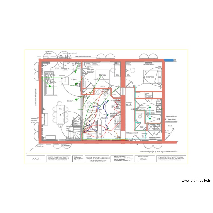 marcilly. Plan de 0 pièce et 0 m2