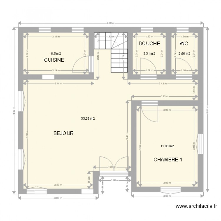 Plan TG . Plan de 0 pièce et 0 m2