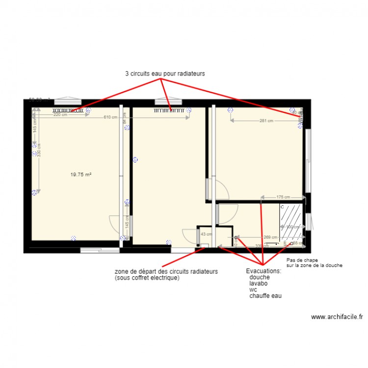 Detail 180104 elec et radiateurs. Plan de 0 pièce et 0 m2