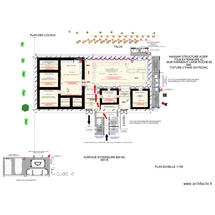 UCFL BOURAIL DESTINATION ET COMPOSTION DES PIECES . Plan de 0 pièce et 0 m2