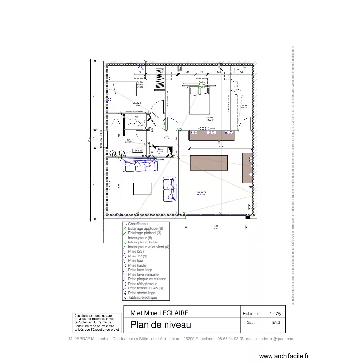 Leclaire elec. Plan de 