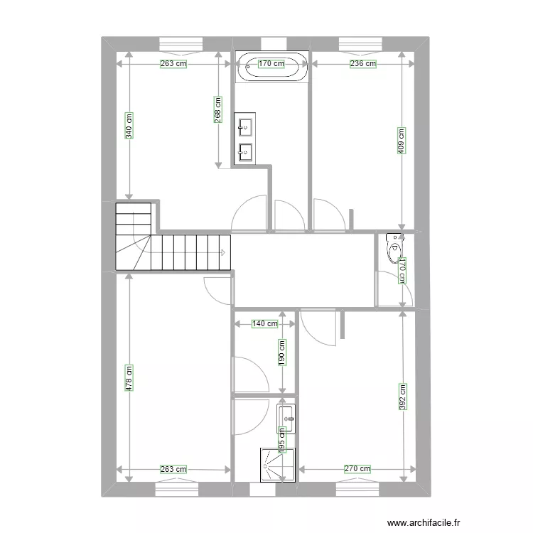 madelaine . Plan de 