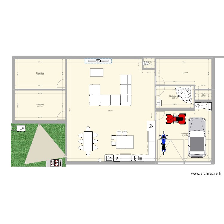 projet techno. Plan de 0 pièce et 0 m2