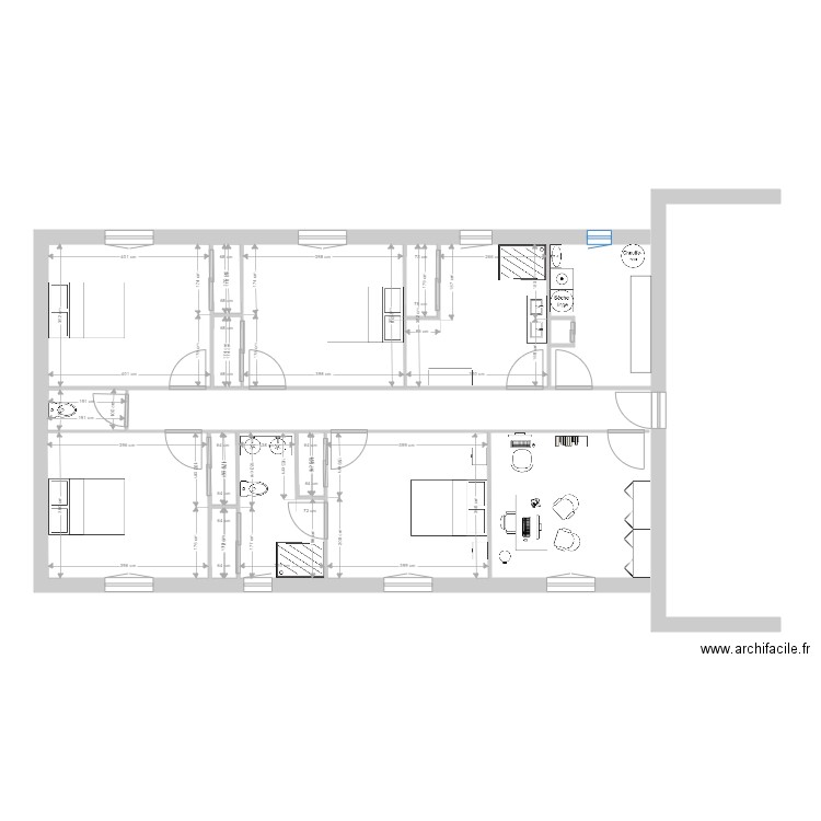 MAISON CHRISTINE 2. Plan de 0 pièce et 0 m2