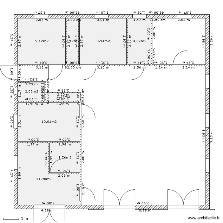 plan maison en bois 1. Plan de 