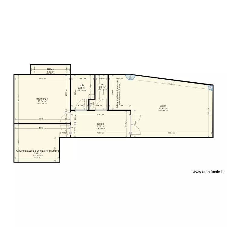 villefranche avant. Plan de 