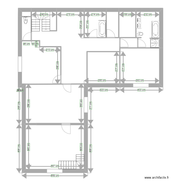méré. Plan de 0 pièce et 0 m2