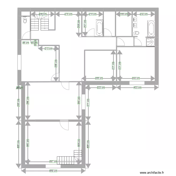 m&eacute;r&eacute;. Plan de 