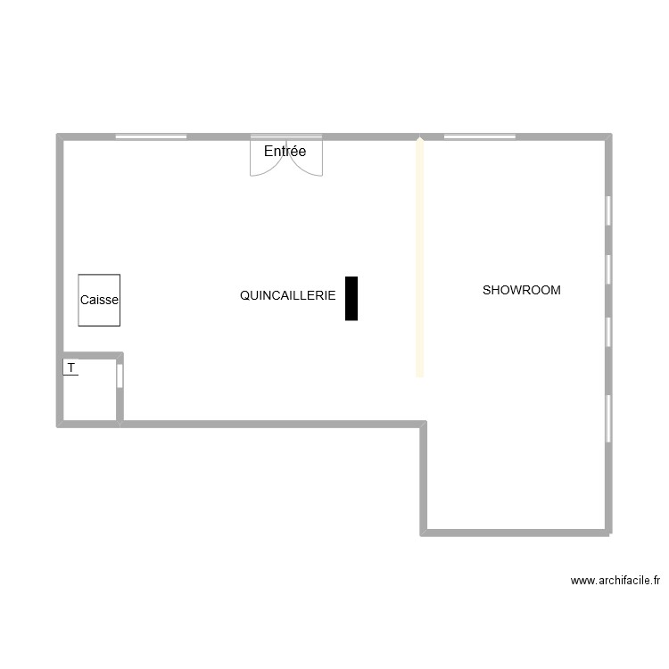 D&D POELES ET QUINACAILLERIE. Plan de 0 pièce et 0 m2