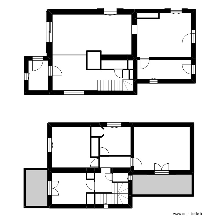 ARGEMI. Plan de 22 pièces et 145 m2