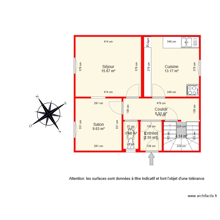 test BI4798. Plan de 0 pièce et 0 m2