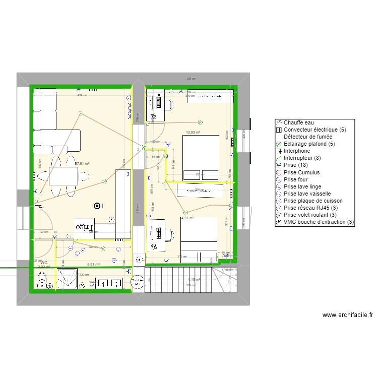 22/08/2022 RDC 3. Plan de 0 pièce et 0 m2